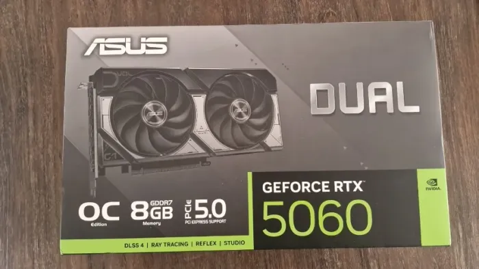 Placa de vídeo Geforce Rtx 5060 8gb Asus Dual