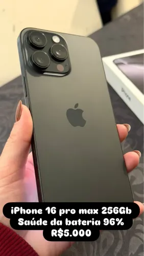 iPhone 16 pro Max 256 GB excelente estado
