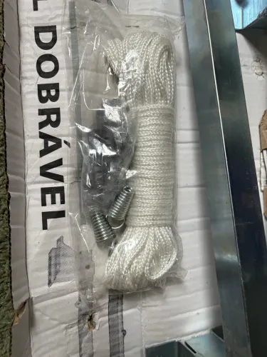 varal de roupa articulado retratil dobravel beltempo zincado