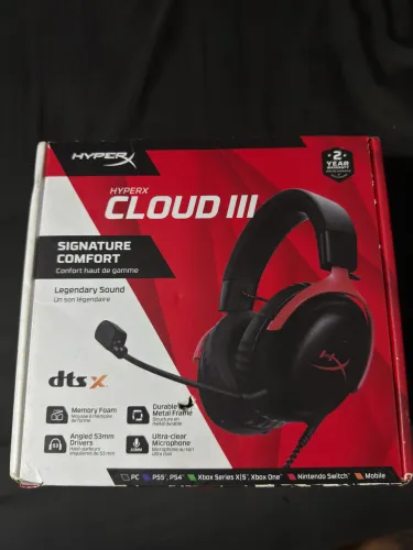 Headset HyperX Cloud 3 III