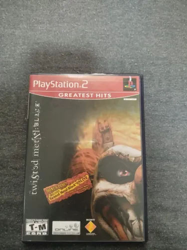 Twisted Metal Black com cd duplo