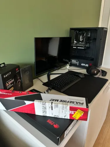 PC Gamer Completo Ryzen 5 5600X + RTX 3050