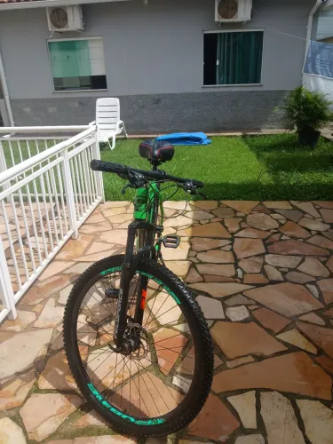 Bicicleta aro 29 - South - Verde Shimano 21 marchas Câmbio Shimano Alumínio