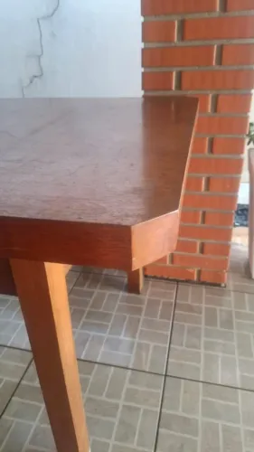 Mesa de Jatobá maciço, prancha única de 60mm de espessura (Raridade)