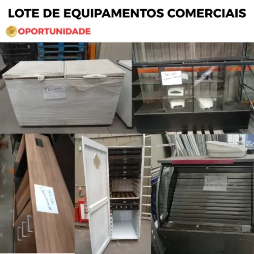 Lote de Equipamentos para Supermercados / Padarias e outos