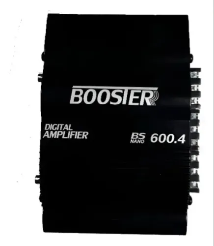 Modulo Amplificador Booster BS Nano 600.4 Digital 600 Rms 4 Canais