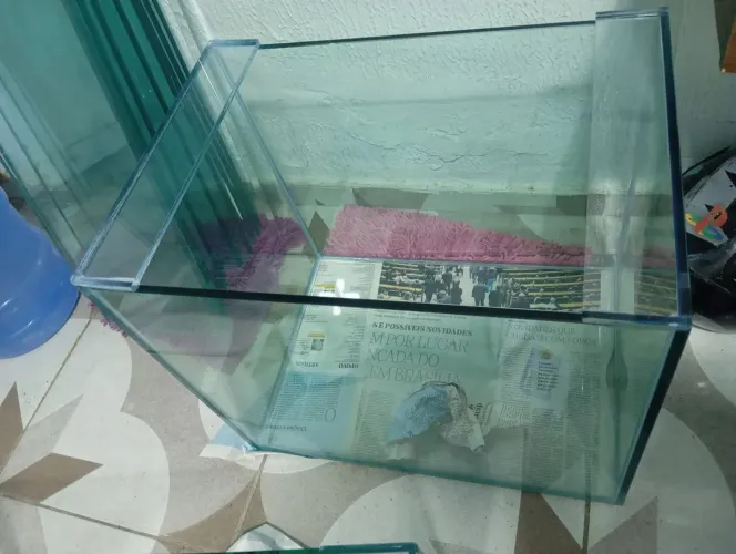 Aquário 57.5 cm vidro reforçado