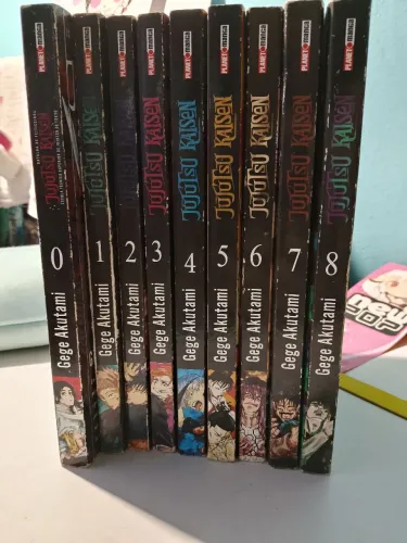 Coleção Jujutsu Kaisen Vol. 0 ao 7 - 8 Mangás JBC