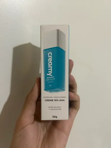 Creamy Skincare Ácido Glicólico 30g |Melhora a Pele