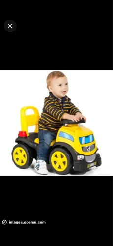 Brinquedo Baby Land Blocks Truck Ride On - Cardoso Toys