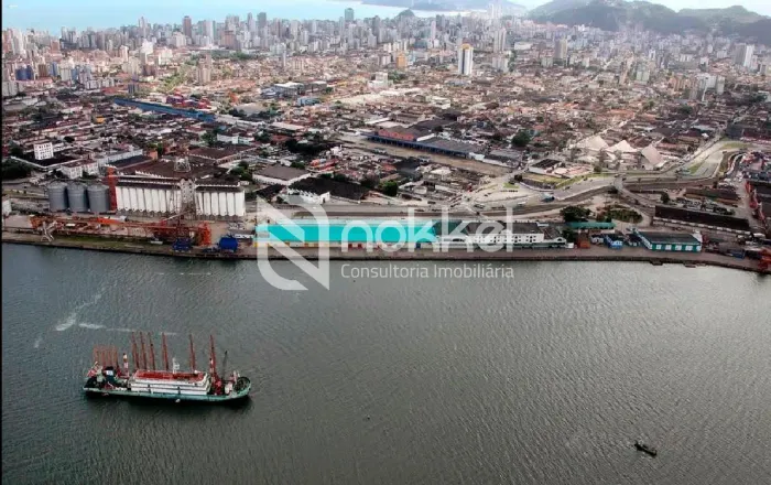 Terreno com 1220 m², ZIR II Plano ao lado do Porto de Santos
