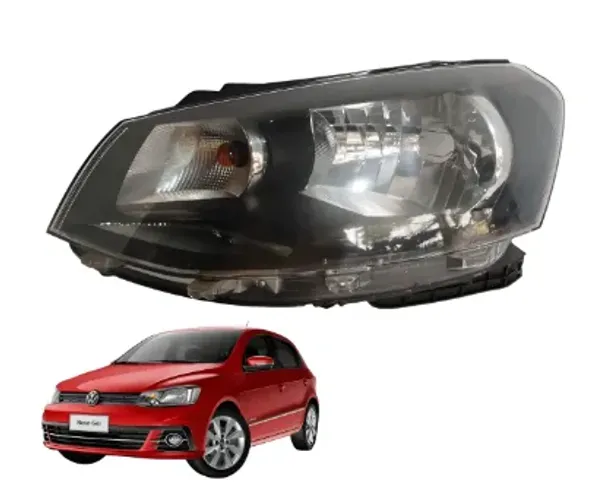 Farol Esquerdo Gol Saveiro Voyage G6 Foco Simples Original (Usado)
