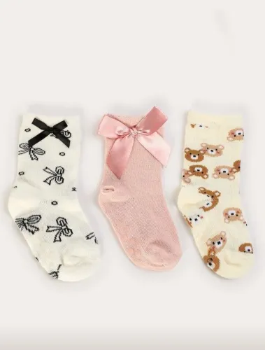 Kit meias bebê Riachuelo
