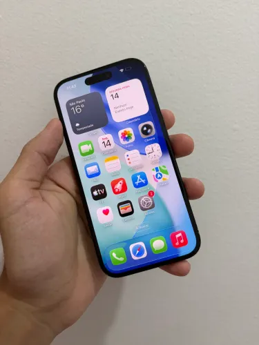 iPhone 16 128GB Preto | Caixa + Cabo | Bateria 88%
