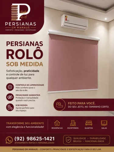 Persianas em Manaus