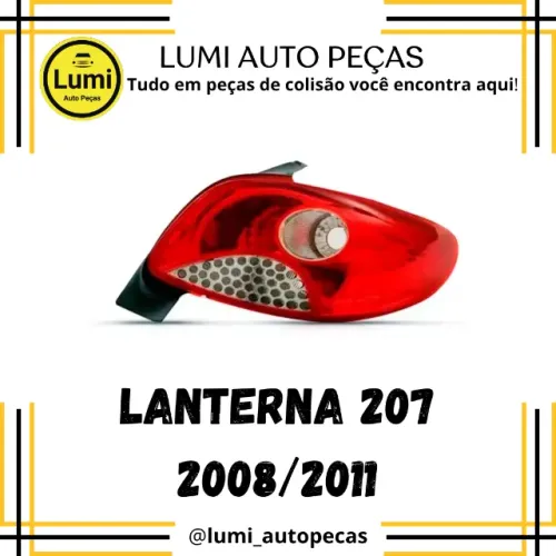 Lanterna Peugeot 207 - Nova!!