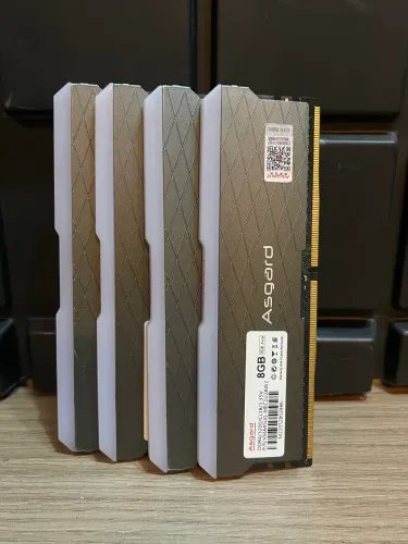 MEMÓRIA RAM ASGARD LOKI RGB 32GB 4x8GB 3.200MHZ