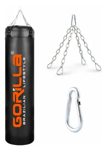 Saco de Pancada boxe Muay Thai treino luta profissional 180cm Gurilla
