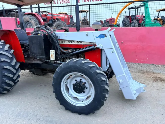 Conjunto de concha e lamina para trator massey