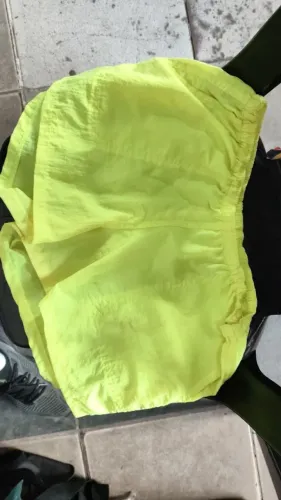 Short Tactel Verde Limão Neon Fitness / Corrida