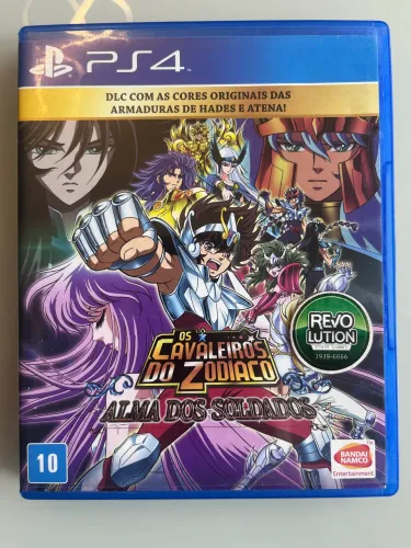 Cavaleiros Zodíaco Alma Soldados PS4