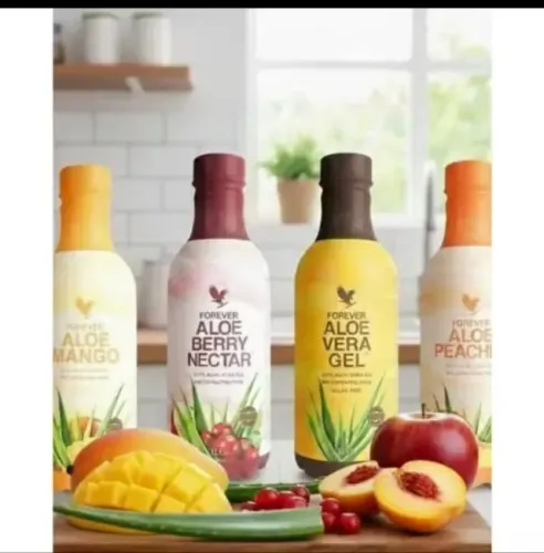 Produtos naturais à base de Aloe Vera 