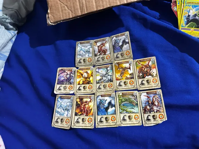 32 cards elma chips - dracomania 