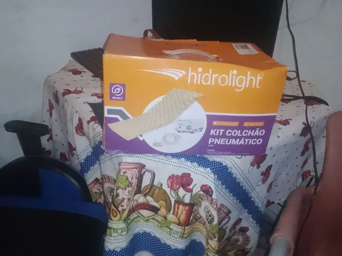 Vendo colchão pneumático novo