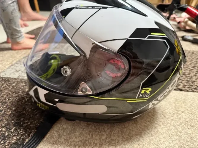 capacete ls2 arrow r evo carbon, tamanho 54
