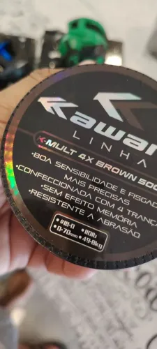 Linha Multifilamento 500 metros 4x 0.90mm Kawana 