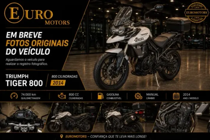 Triumph Tiger 800 ano 2014
