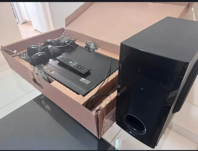 Home Theater LG com SubWoofer