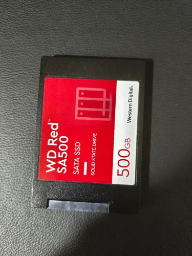 SSD 500GB WD RED , Tem 3x mais vida útil que um SSD comum 