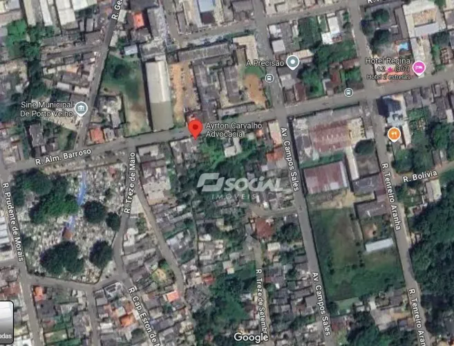 Terreno à venda, 1440 m² por R$ 650.000,00 - Mocambo - Porto Velho/RO