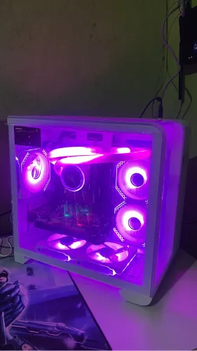 PC rápido Visual clean e gamer
