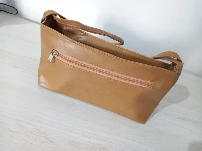 Bolsa Tiracolo Feminina Marrom Claro