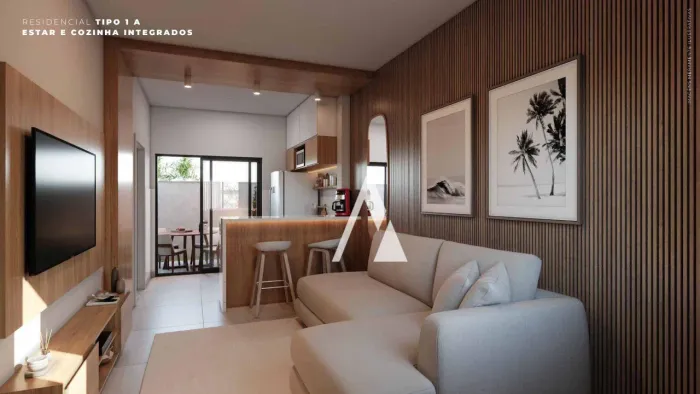 Casa com 2 dormitórios à venda, 68 m² por R$ 589.900,00 - Campo Duna - Garopaba/SC