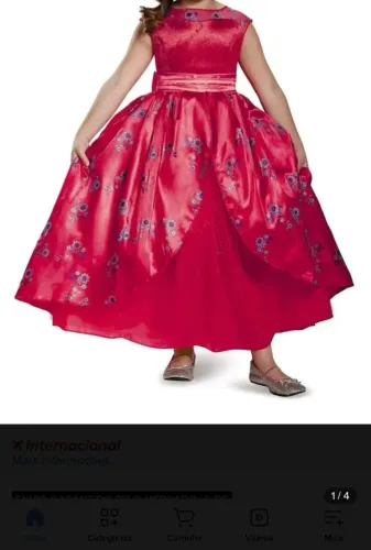 Vestido princesa elena de avalor Disney