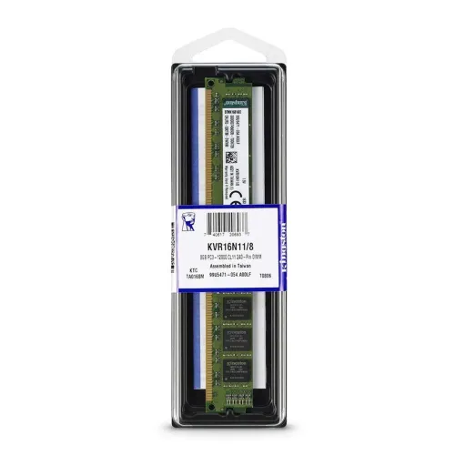 Memória Ram PC DDR3 8GB 1600Mhz - Kingston