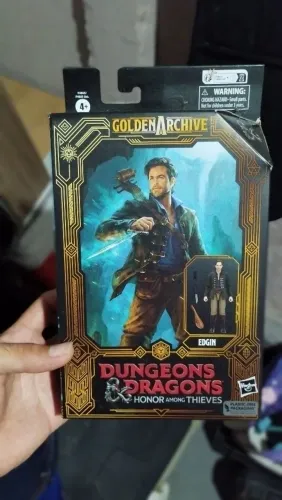 Coleção de bonecos do dangerous and dragons o filme 