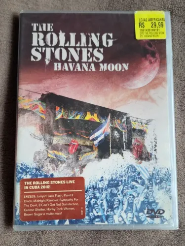 The Rolling Stones - DVD - Havana Moon - Novo - Lacrado