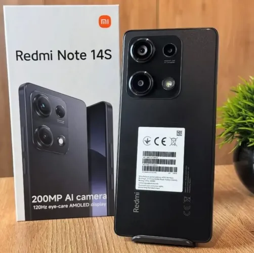 Telefone Novo - GLOBAL o Top Premium - Redmi Note 14S 256/8 Preto