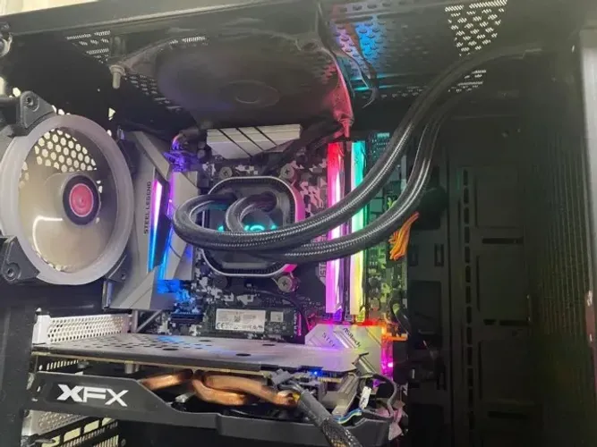 Vendo PC GAMER COMPLETO - R5 3600,16Gb ddr4 Xpg, ASrock Steel Series - RTX5060 RODA TUDO