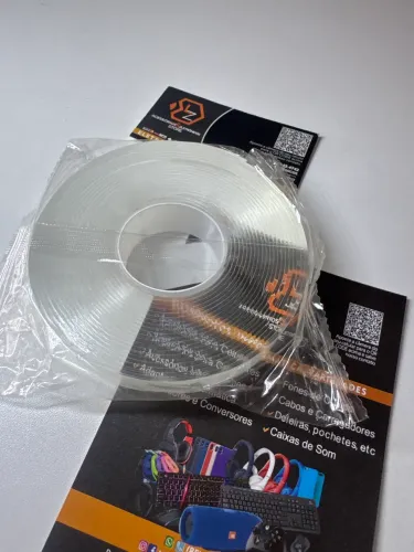 Super Fita Nano Dupla fase Adesiva - 5 metros