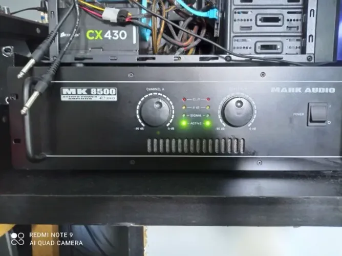 Amplificador de Potência MK8500 Mark Audio