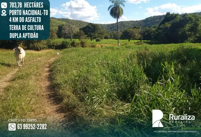 Fazenda Porto Nacional-TO 4 km do asfalto