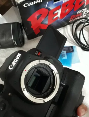 Canon Eos Rebel T5i 18-55mm Kit Dslr Cor Preto Preto (Usado)