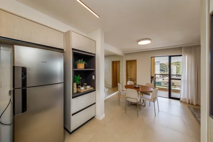 Apartamento decorado de 3 quartos com suíte, varanda gourmet e lazer para venda
