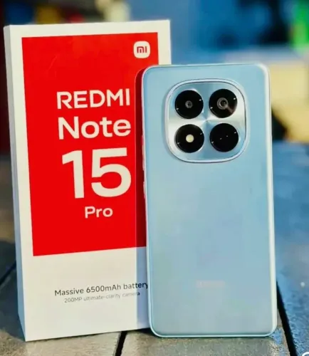Telefone Lançamento - Xiaomi & Redmi 15 Pro 4G - 256/8- Azul toop - Versão GLOBAL 