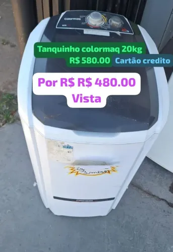 Tanquinho colormaq 